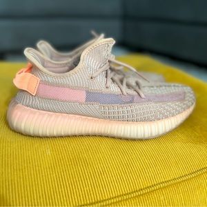 Mens 7.5 Adidas Yeezy Boost 350 V2 Clay Sneakers Shoes